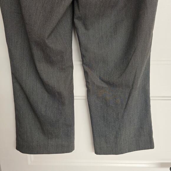 Women's Express Black & Gray Cropped Dress Pants Trousers | Size 2 - Picture 7 of 12